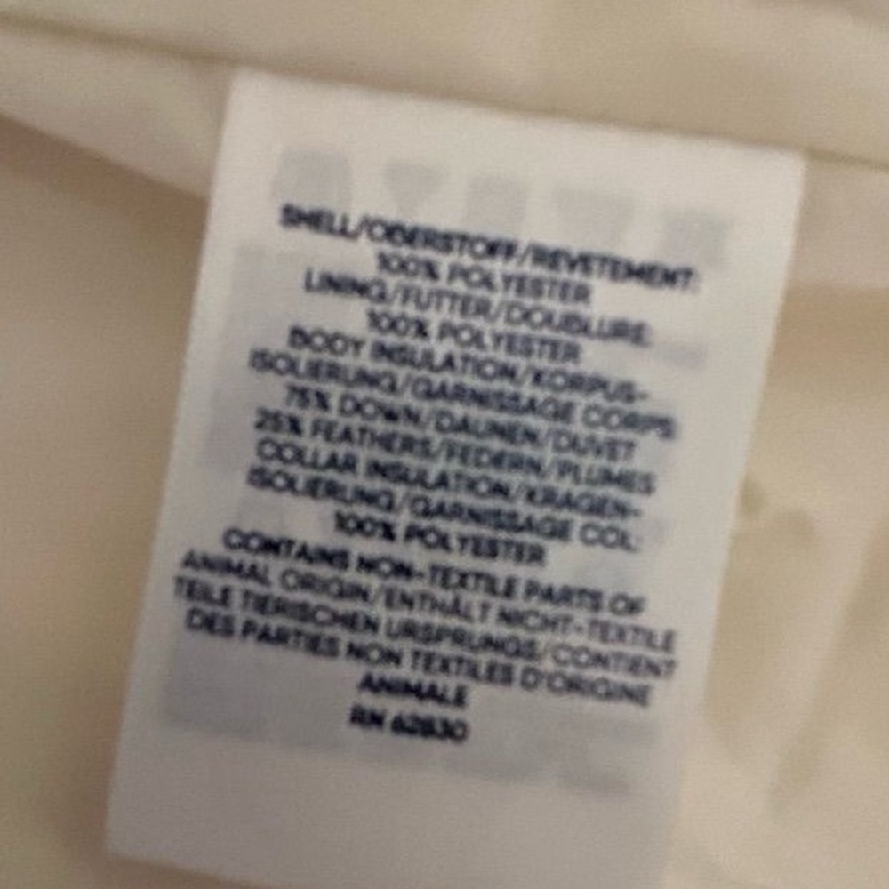 Lands’ End Women's Ivory Down‎ Puffer Vest Size L Petite Lightweight Casu… - Picture 12 of 14